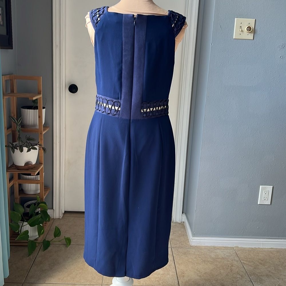 Antonio Melani Black and Navy dress - Picture 3 of 8
